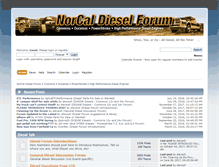 Tablet Screenshot of norcaldieselforum.com